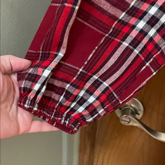 Lane Bryant UGC women’s Size 14/16 Red Plaid Long Sleeve Dress holiday Christmas - Picture 4 of 10